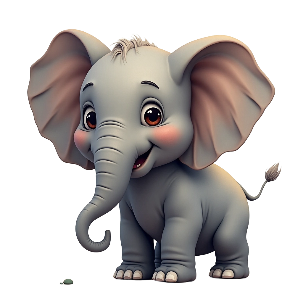 Cute Baby Elephant